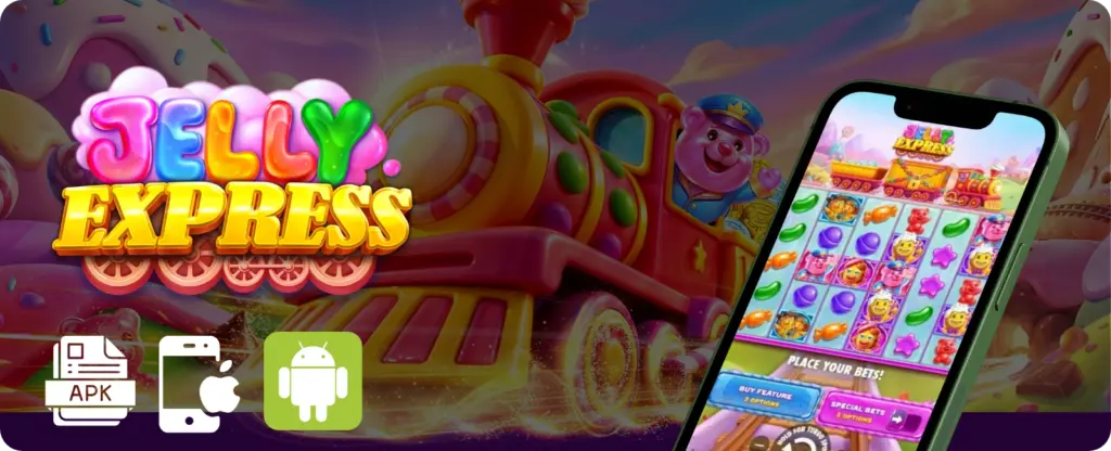 Jelly Express mobile version and APK download for UK players